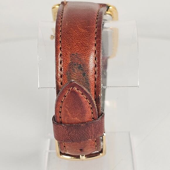 Lorus Disney Mickey Mouse Watch Steamboat Willie 27mm Leather Strap Vintage - Picture 3 of 11